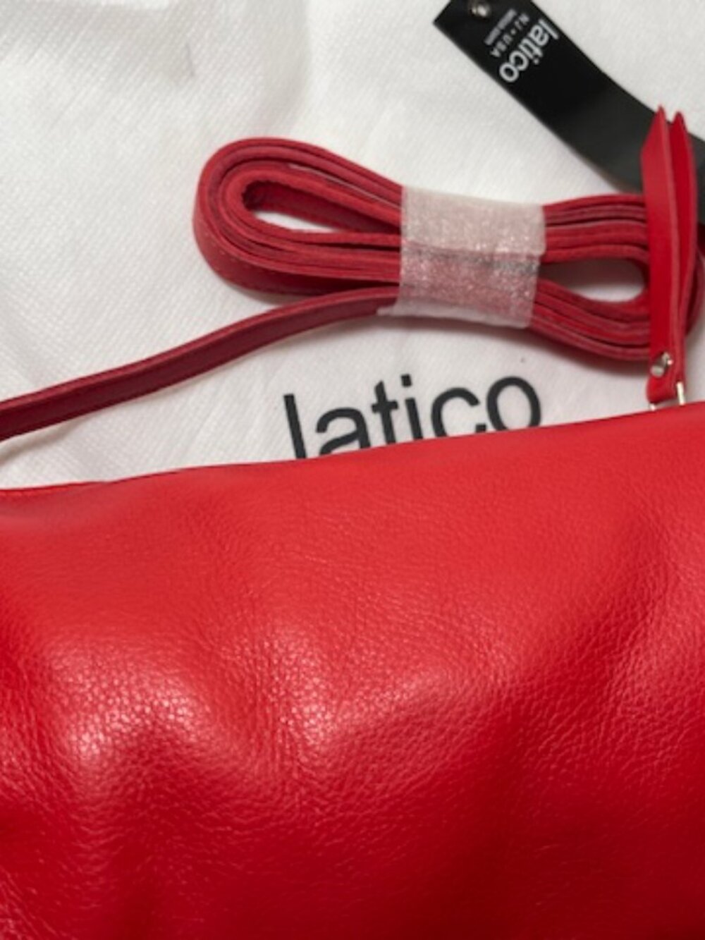 Latico Leathers Crossbody Bag Twyla Red NEW